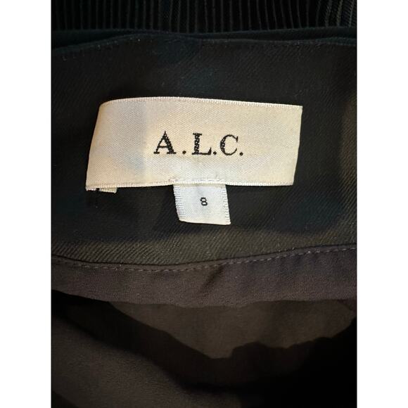 A.L.C. Women's Everly Pleated Maxi Dress - Size 8 - Chic Dress Elevated Style - Picture 8 of 11